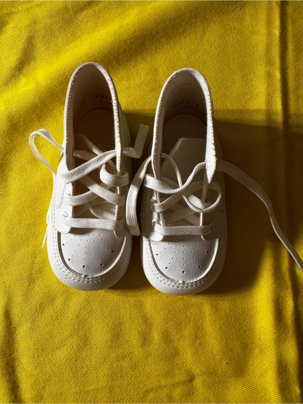 Vintage baby shoes